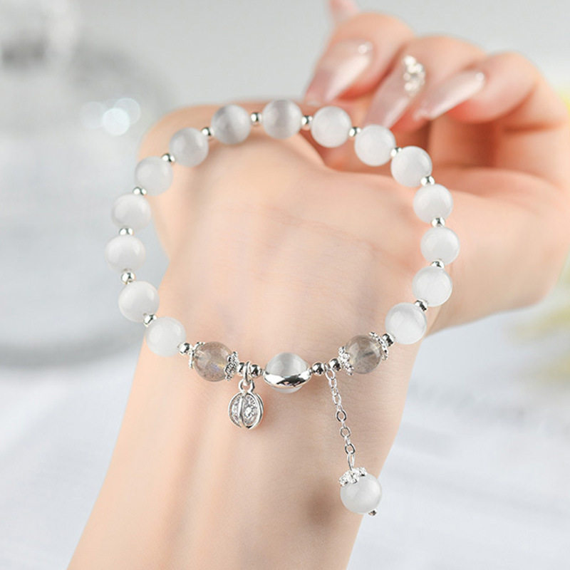 Earth's Treasure — Natural Moonstone Bracelet