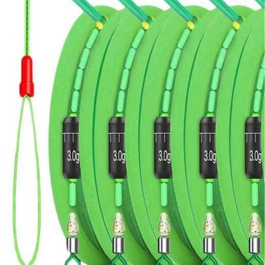 绿轴线组 钓鱼主线组PE加强线组批发手工绑制线组渔具配件主线组