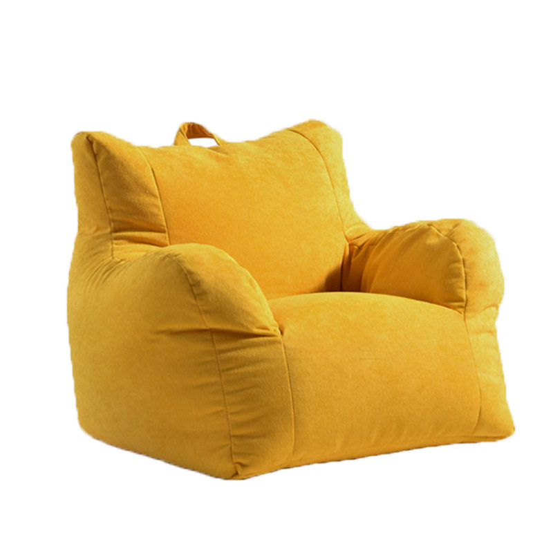 懒人沙发扶手款沙发棉麻布套可换洗家用客厅卧室厂家批发沙发