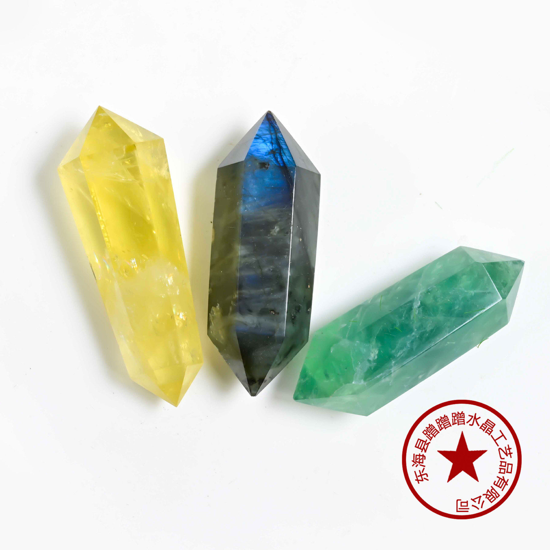 Golden Sun Crystal — Natural Yellow Calcite Specimen