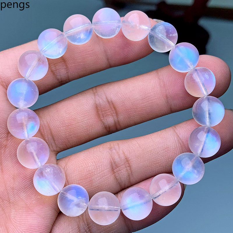 Cat's Eye Blue Moonstone Bracelet