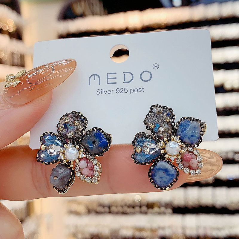 Handcrafted Luxury Vintage Crystal Earrings