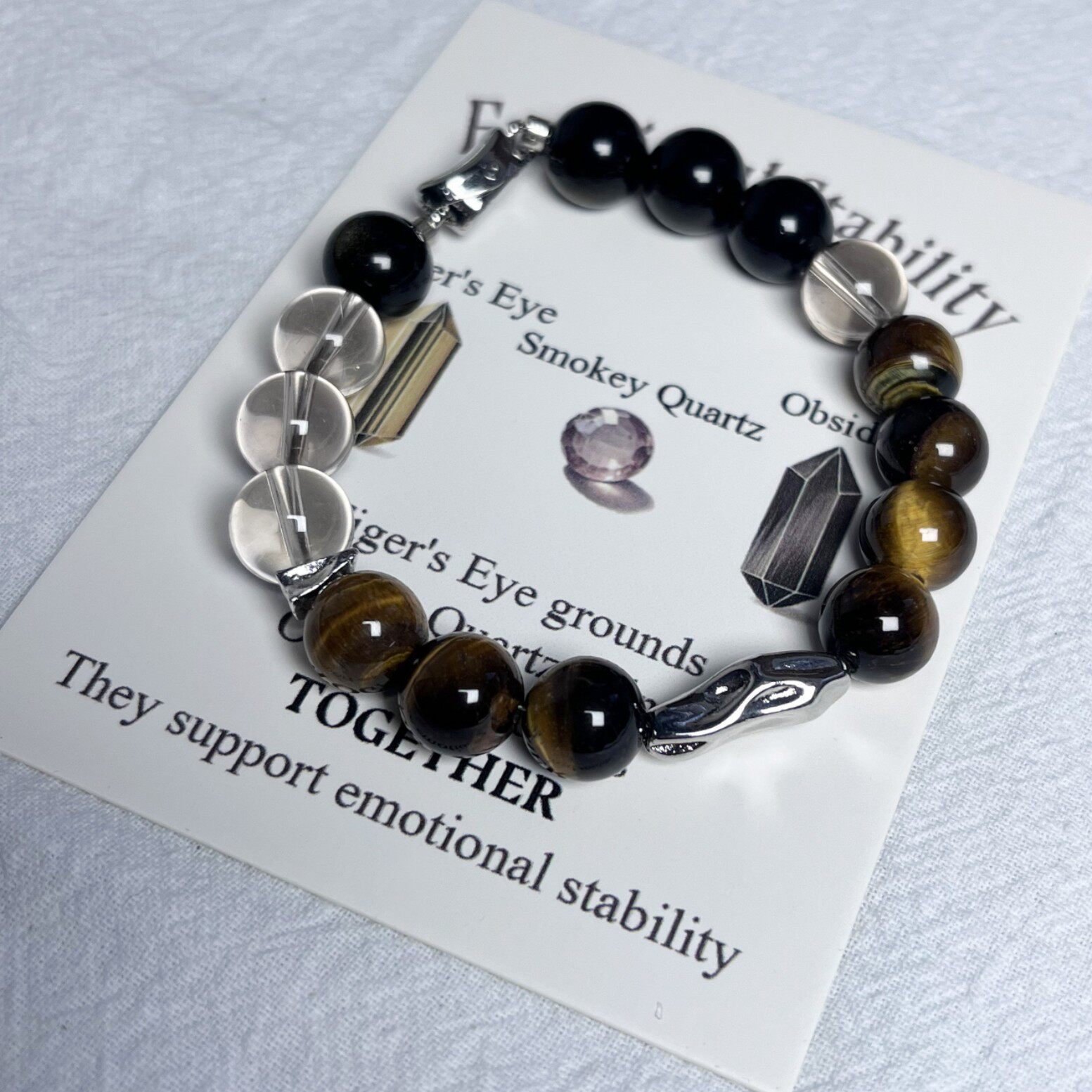 Handcrafted Tiger's Eye Bracelet