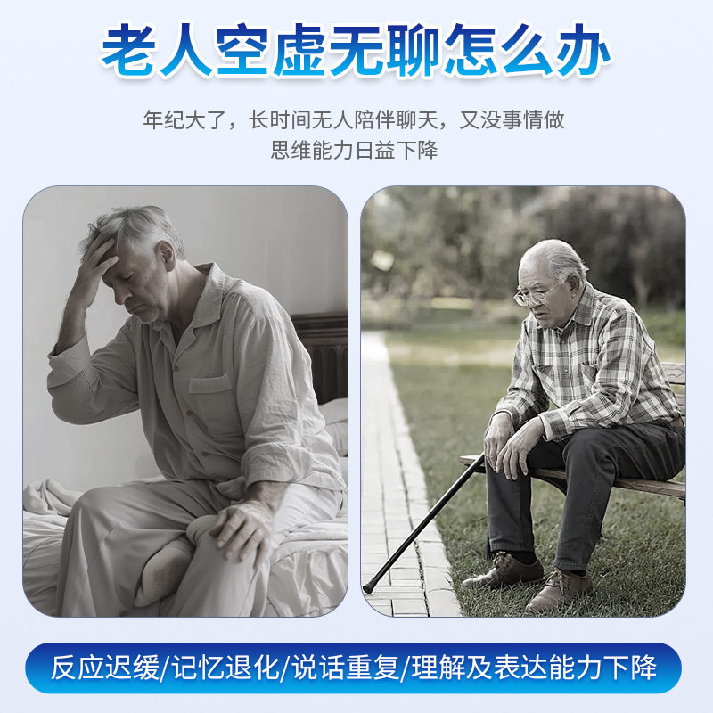 老玩童智侣自研AI智能平板电脑AI语音娱乐游戏社交养老陪伴机器人