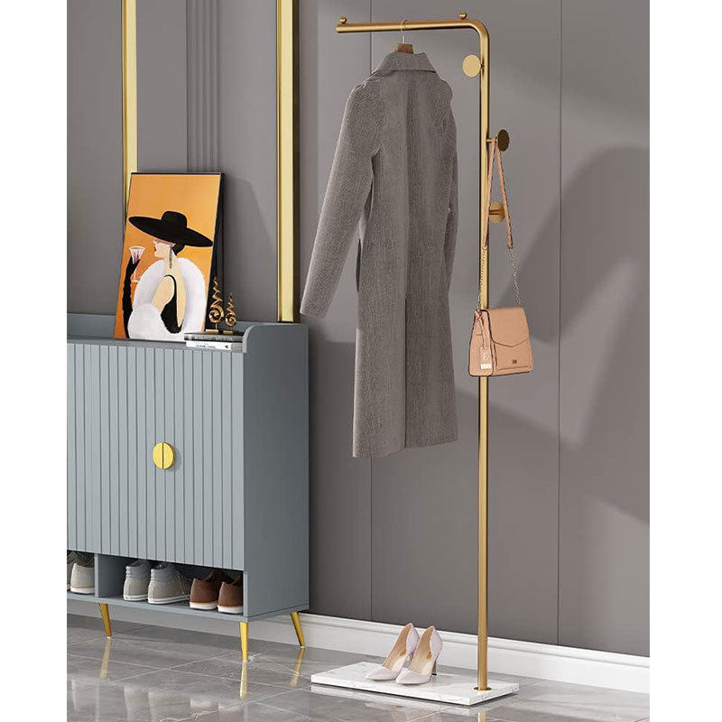 北欧铁艺服装架 服装店卧室橱窗挂衣架现代简约落地式服装陈列架