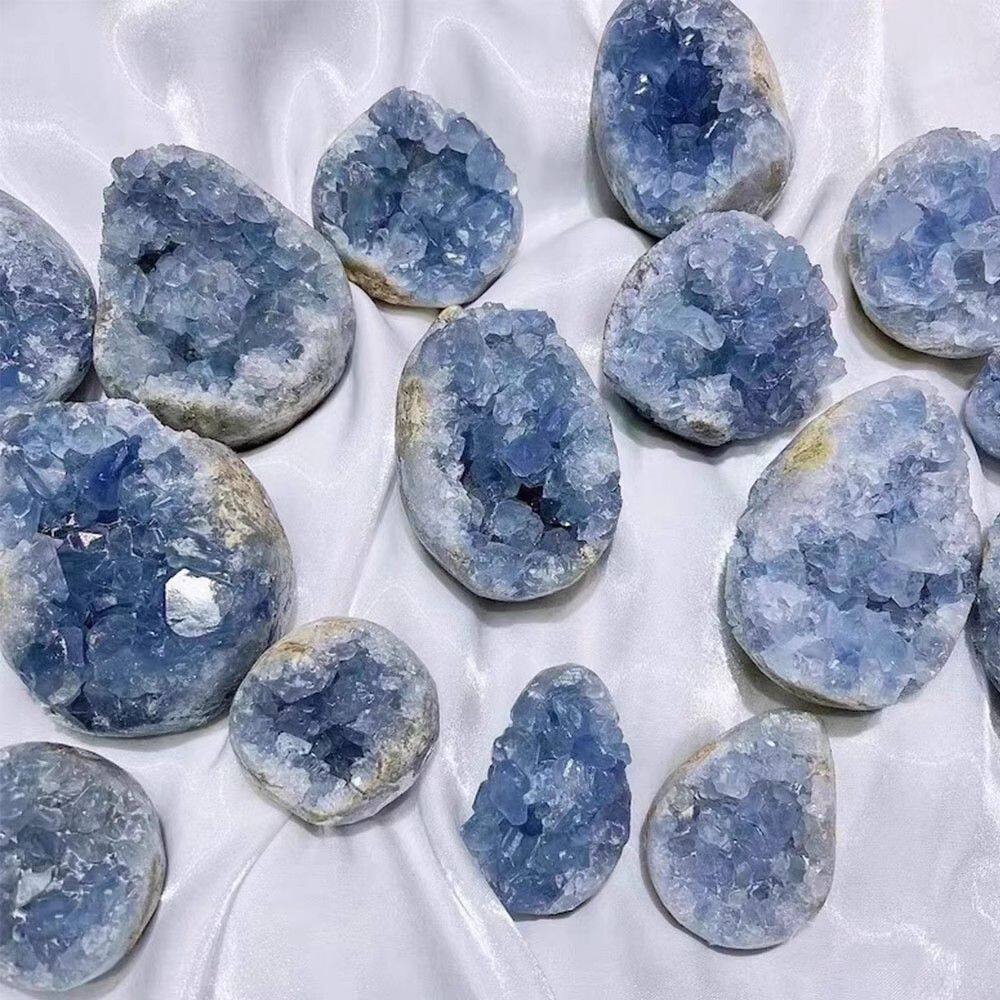 Celestial Blue — Natural Celestite Crystal Cluster