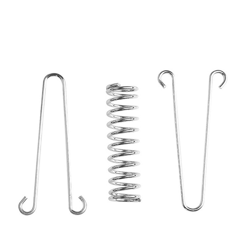 户外帐篷弹簧风绳扣多用野营高强不锈钢绳扣遮阳棚固定扣弹簧钩扣