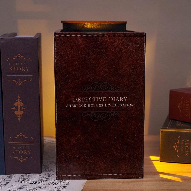 DIY小屋创意日记书立手工拼装建筑模型创意微缩场景生日礼物玩具