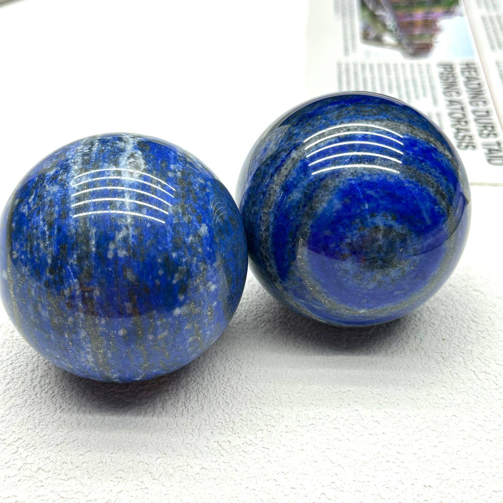 Earth's Treasure — Natural Lapis Lazuli Sphere