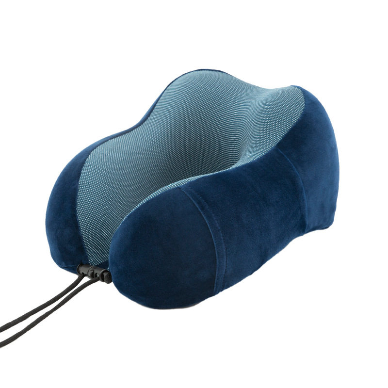 亚马逊礼品可收纳旅行飞机枕颈椎u型枕记忆棉u形护颈枕办公室睡觉