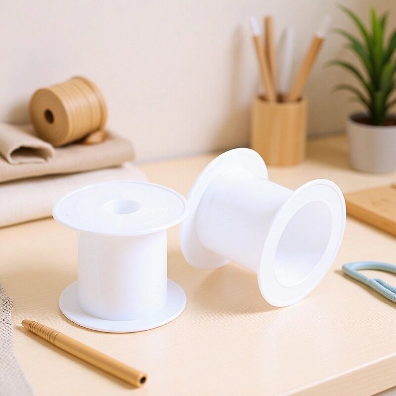 现货供应DIY线轴工字轮塑料线盘绕线线盘空盘卷线轴PP绳收绳线轮