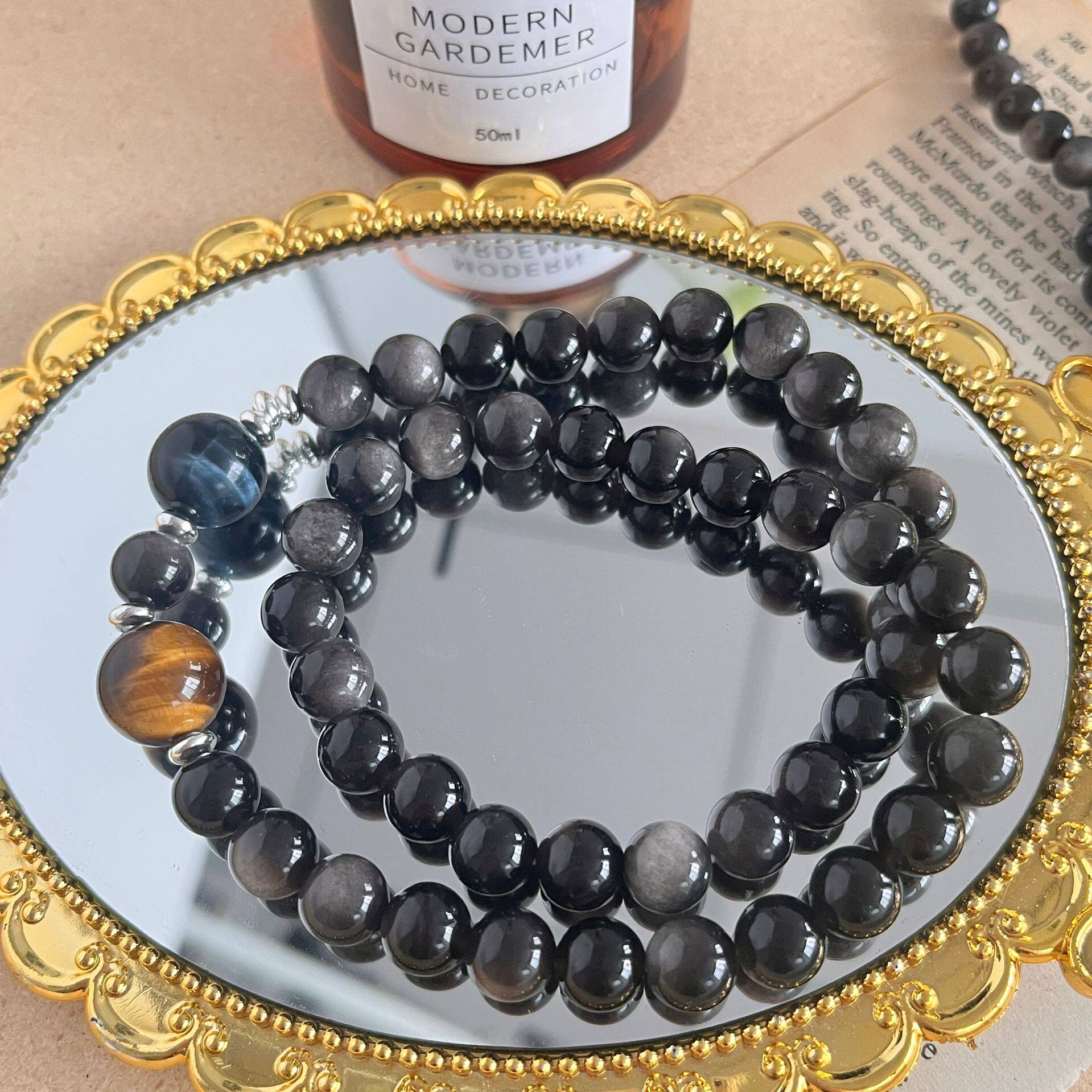 Modern Chinese Tiger's Eye Bracelet