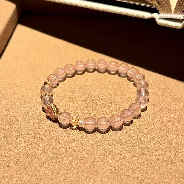 Luxury Rose Quartz Bracelet