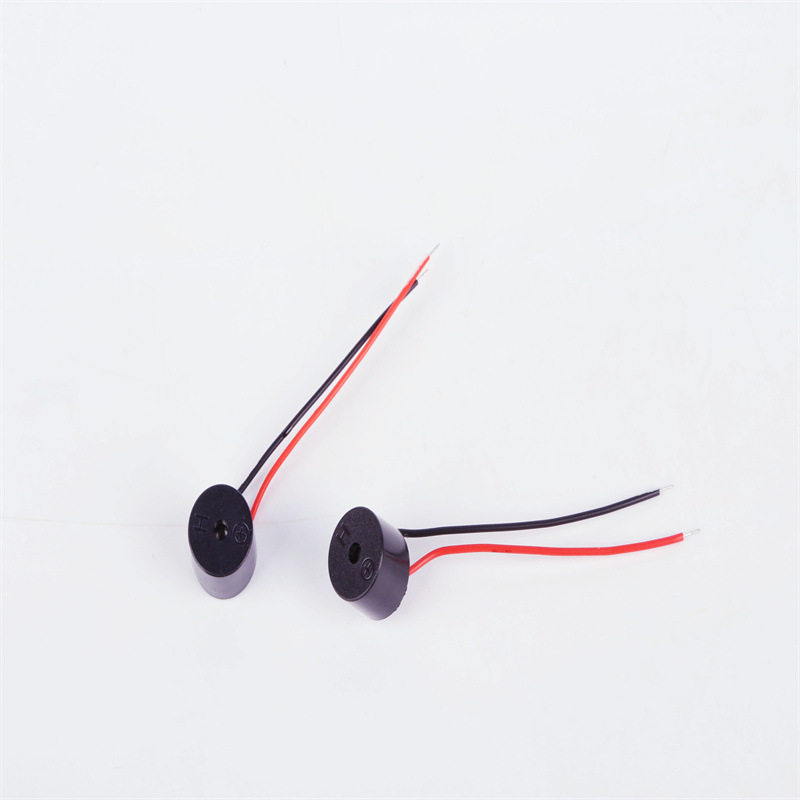 12095有源引线蜂鸣器 12V直流高分贝通电就响引线蜂鸣器报警器