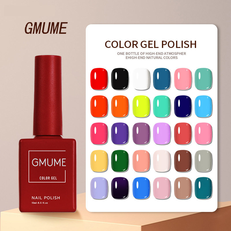 甲油胶15ml一色一瓶新款流行色套装120色厂家批发直销美甲店专用