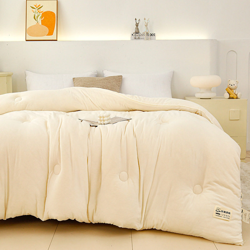 7A抗菌原棉大豆纤维被子被芯A类学生宿舍夏凉被加厚冬被礼品棉被