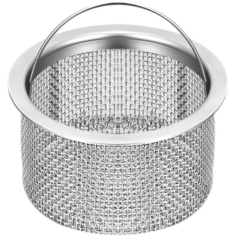 厨房水槽过滤网 洗菜盆洗碗水池不锈钢漏斗隔渣器 下水道提篮滤网