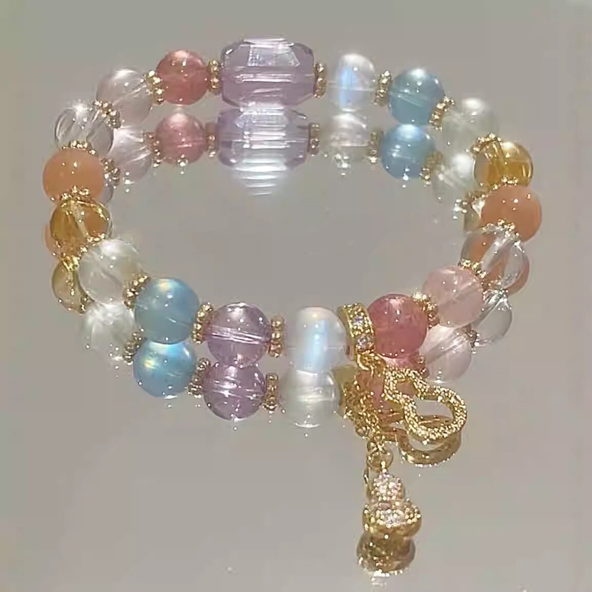 Serenity Stone — Natural Amethyst Bracelet