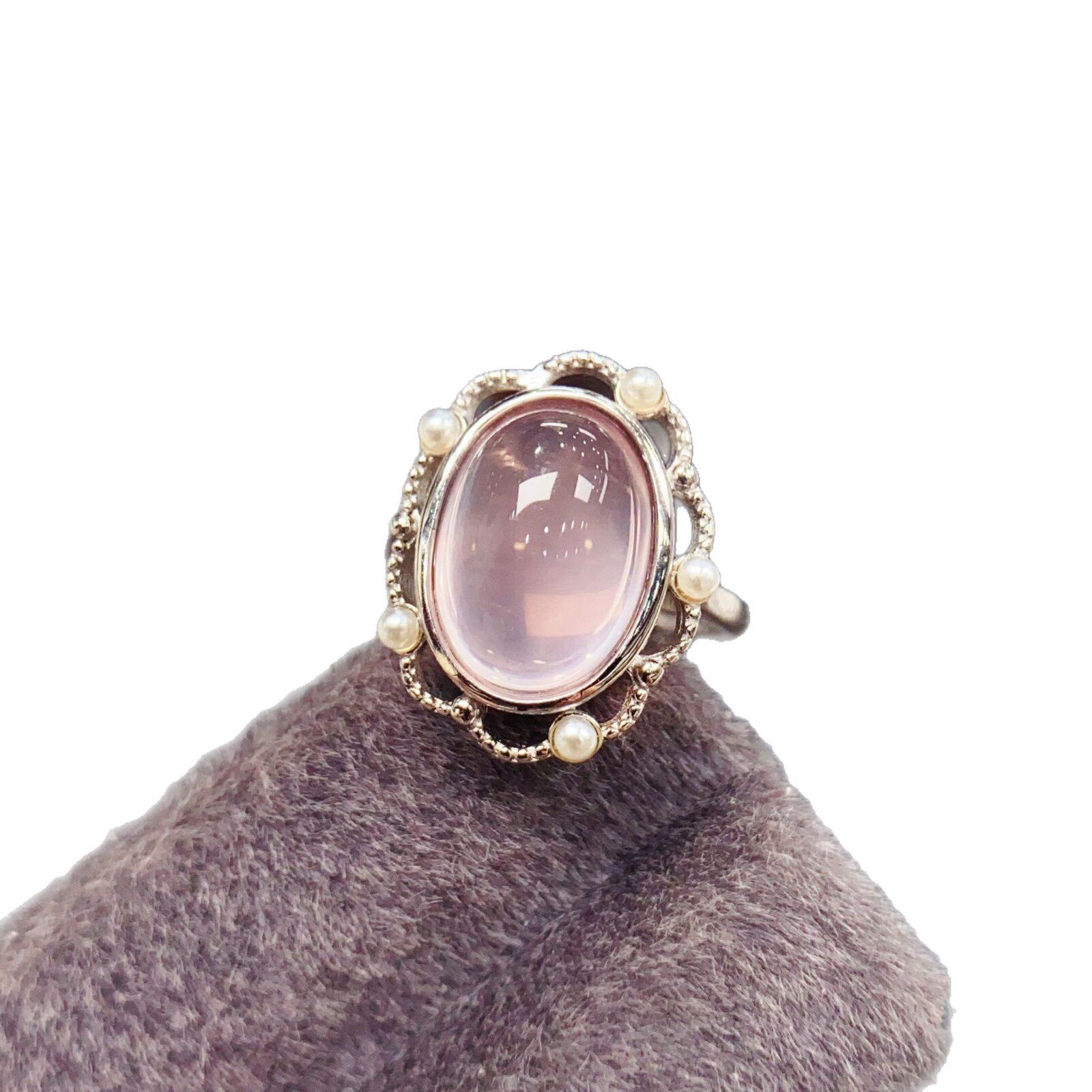 Rose Quartz Ring