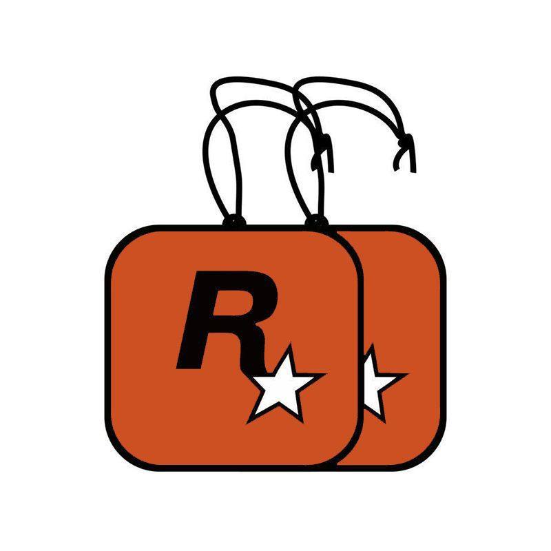 R星车载持久香薰片车内GTA周边潮流汽车挂饰香水汽车香片一件代发