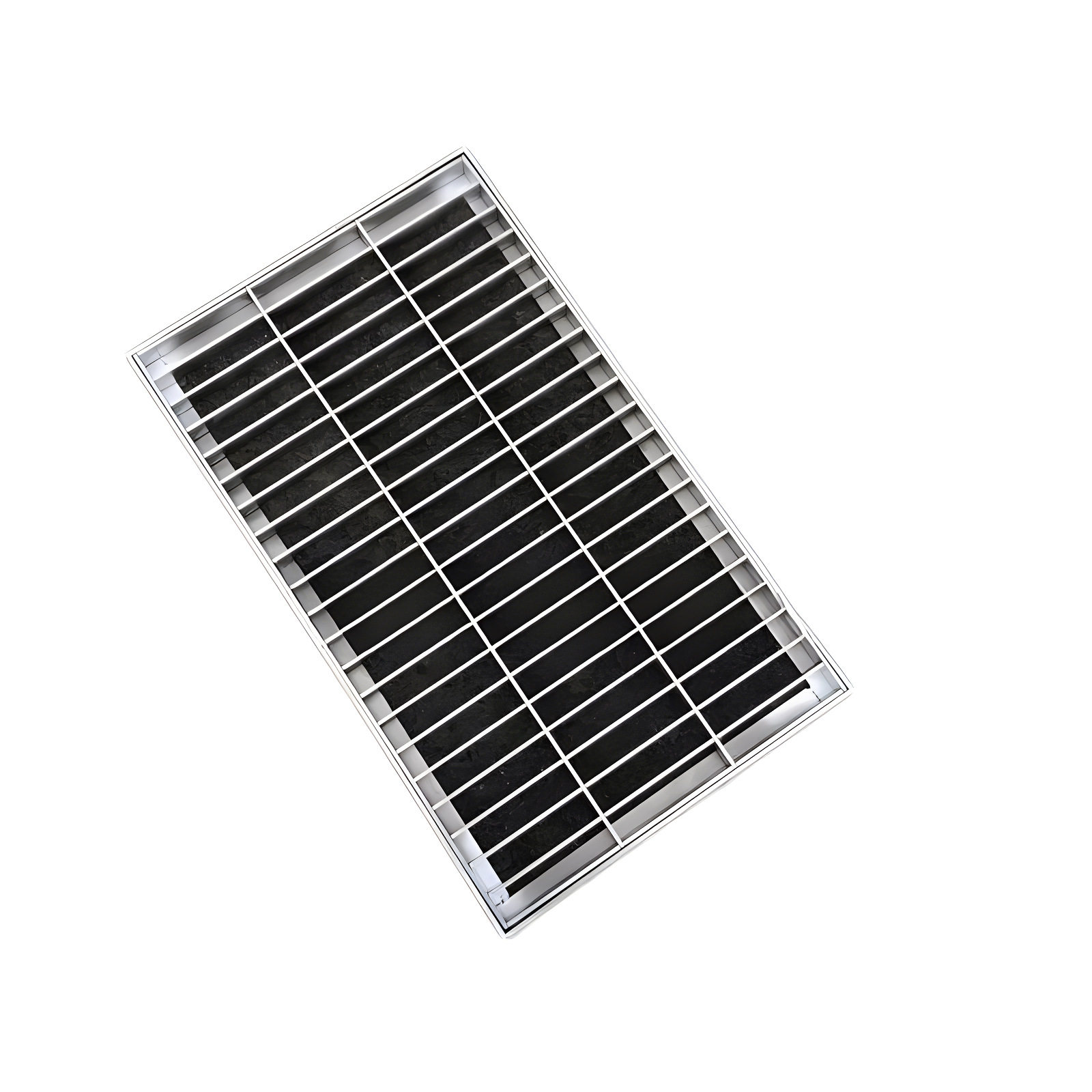 舞台钢格板平面型热镀锌网格栅停车场专用防滑齿形钢格栅