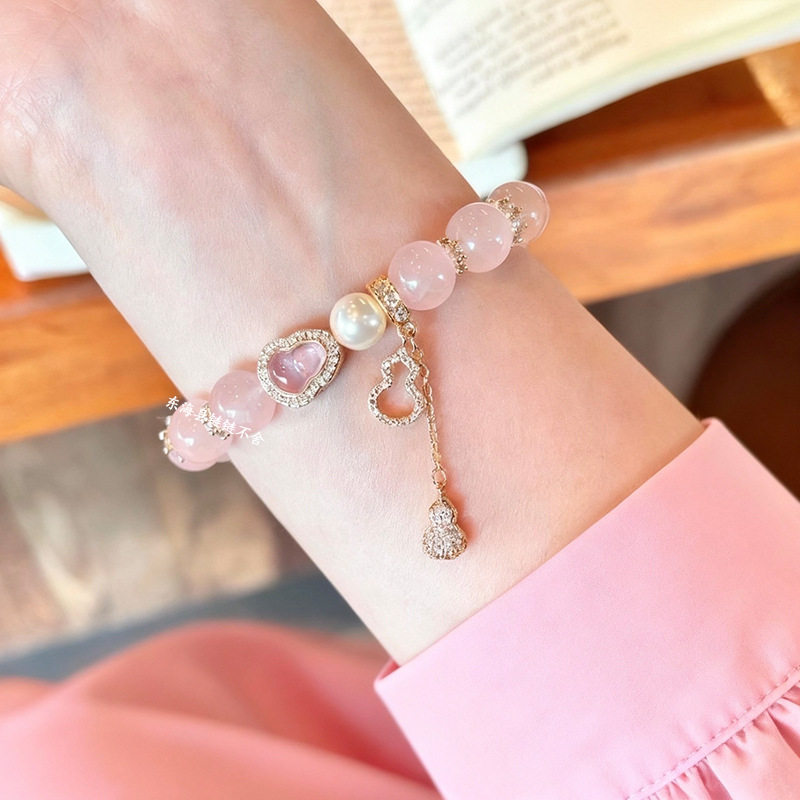 Luxury Rose Quartz Bracelet
