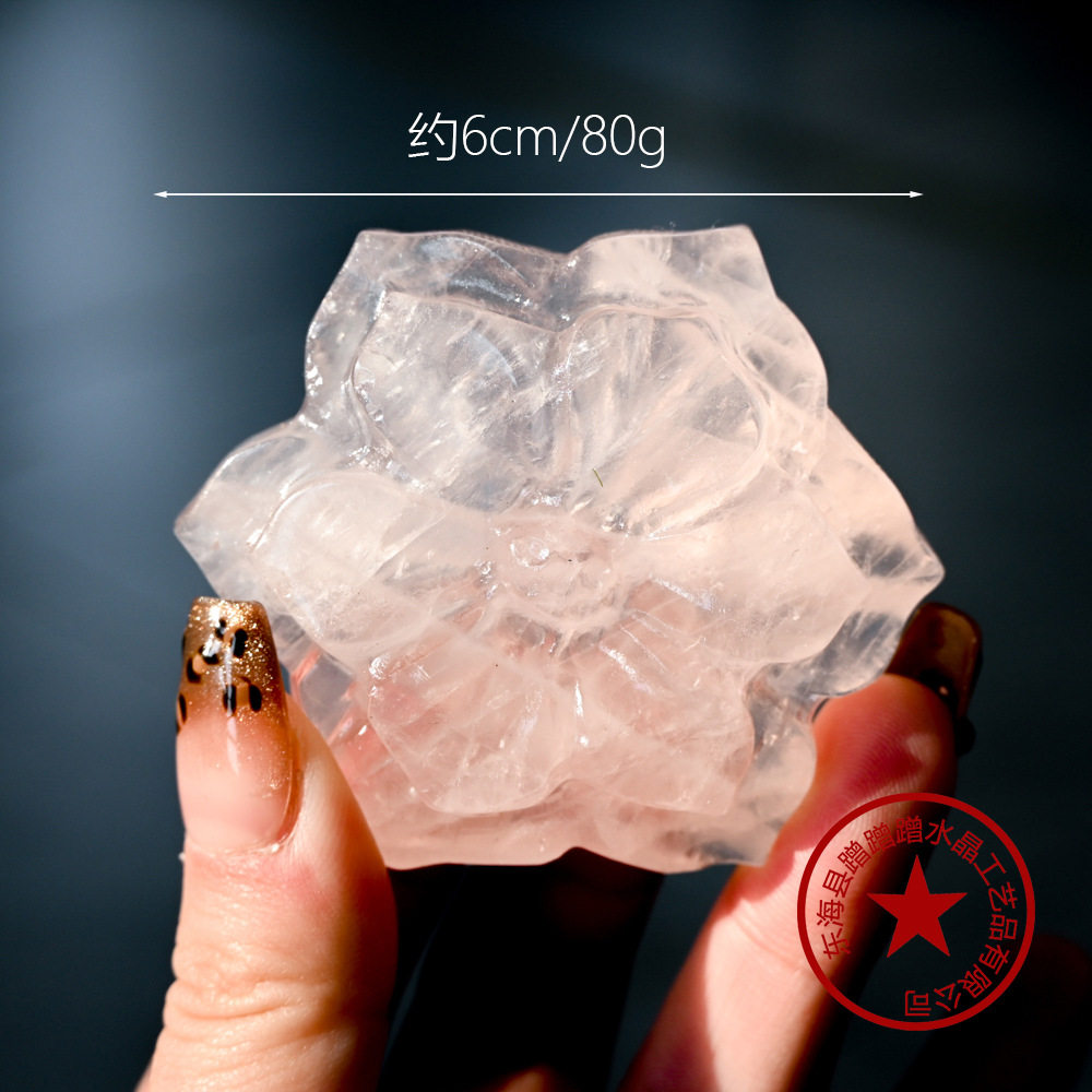 Ocean Pillar — Caribbean Calcite Square Crystal Tower