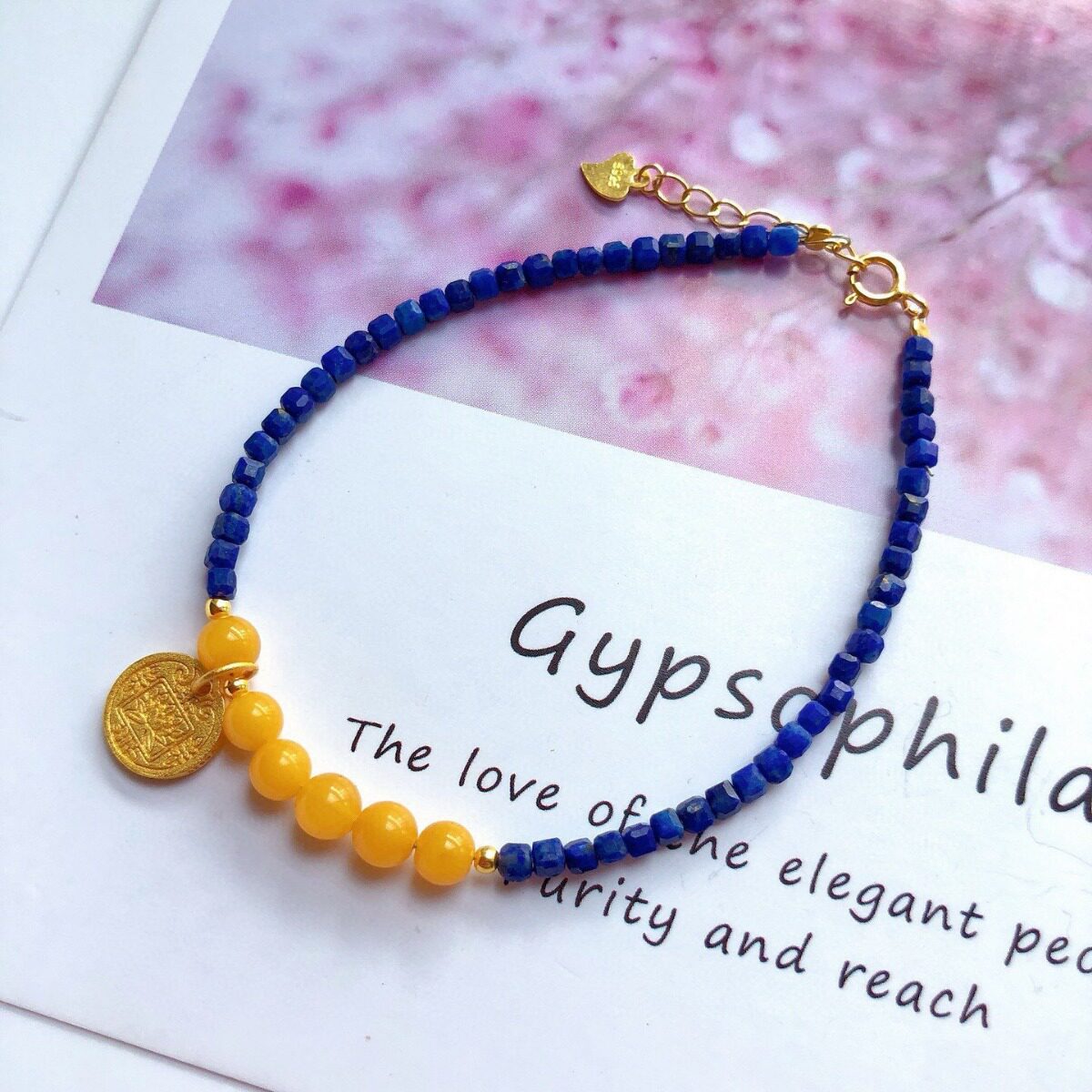 Gems of Light — Premium Lapis Lazuli Bracelet