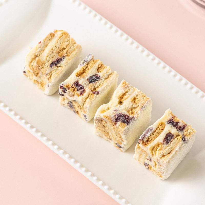 蔓越莓干即食干果无添加曼越莓饼干黄油饼烘焙原材料雪花酥糖专用