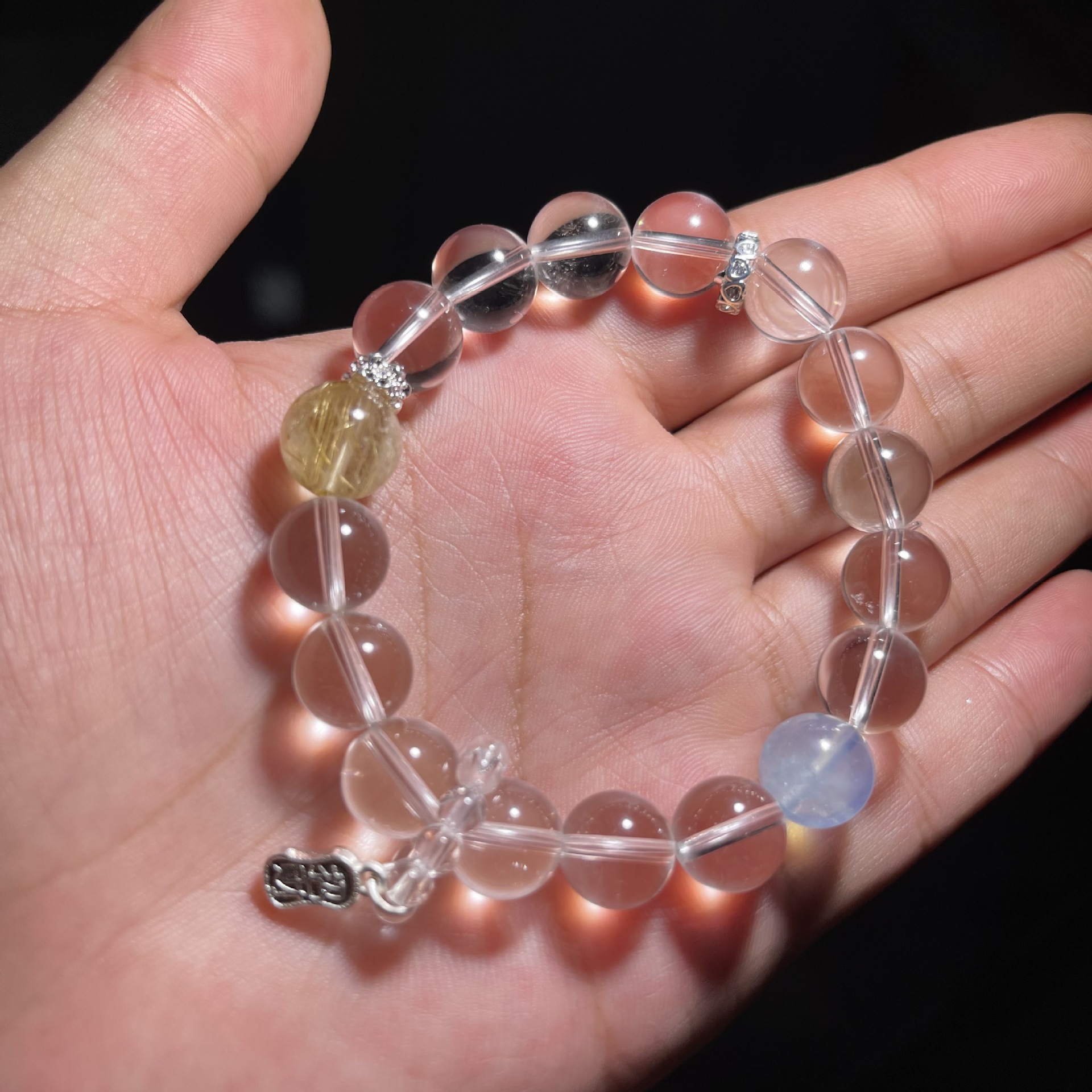 Natural White Crystal Bracelet | Purify the Mind, Enhance Emotional Energy, Attract Wealth and Good Fortune