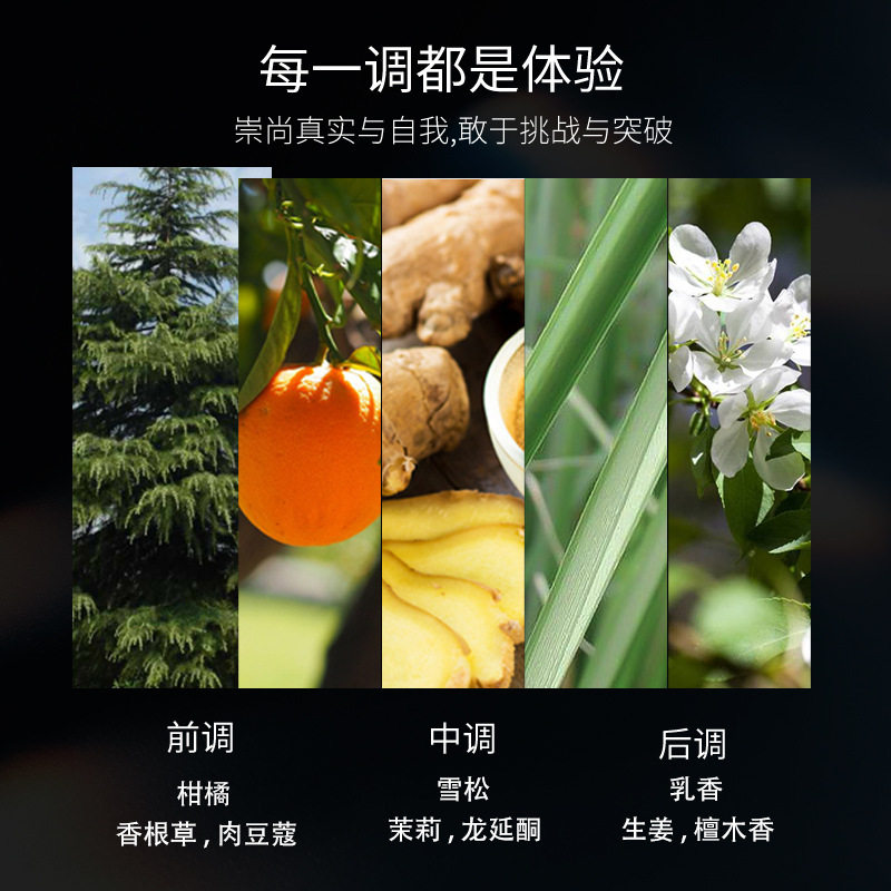 蔚蓝男士香水持久淡香魅力男人味古龙水学生清新自然厂家一件代发