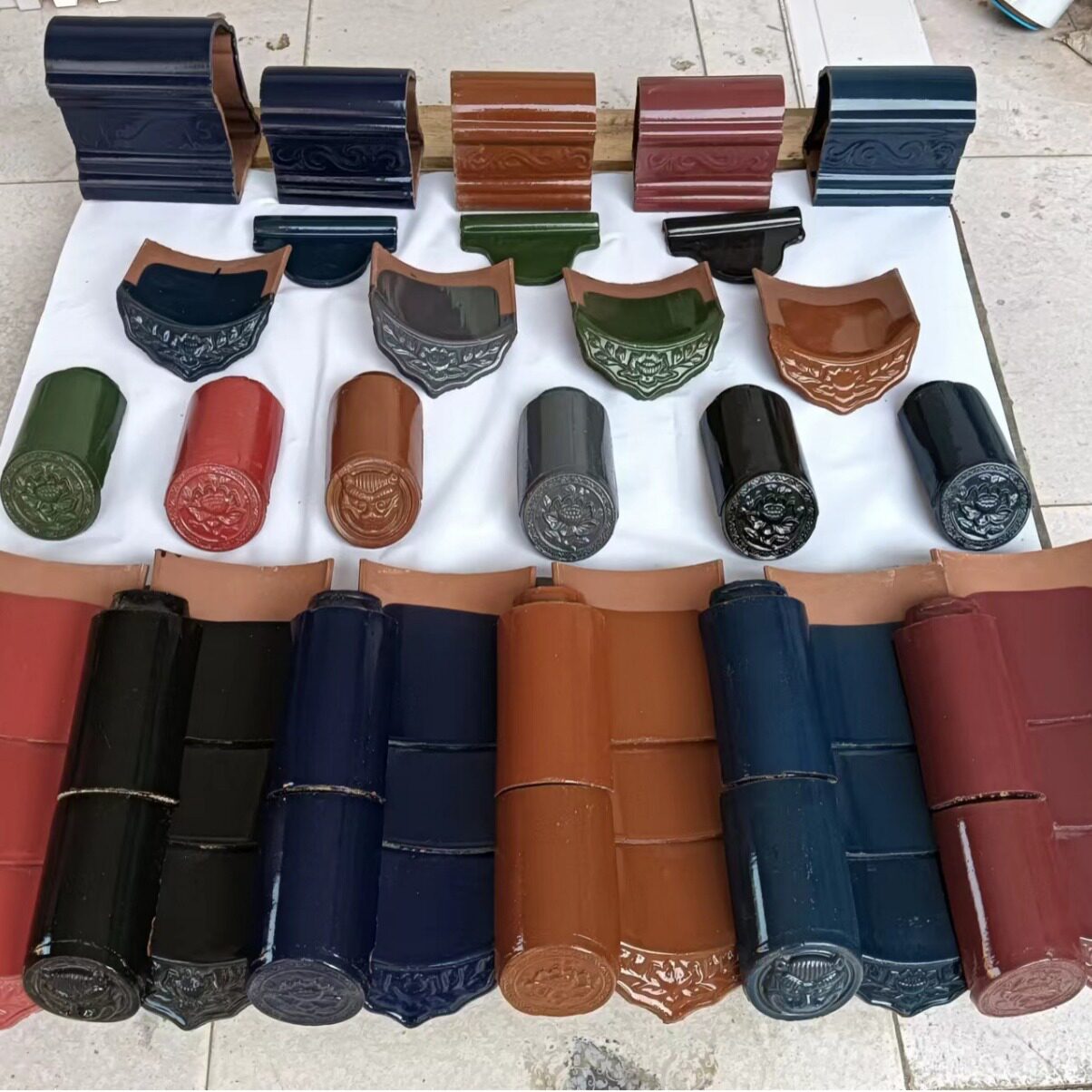 中式仿古琉璃瓦古建瓦寺庙瓦庙宇瓦五脊六兽