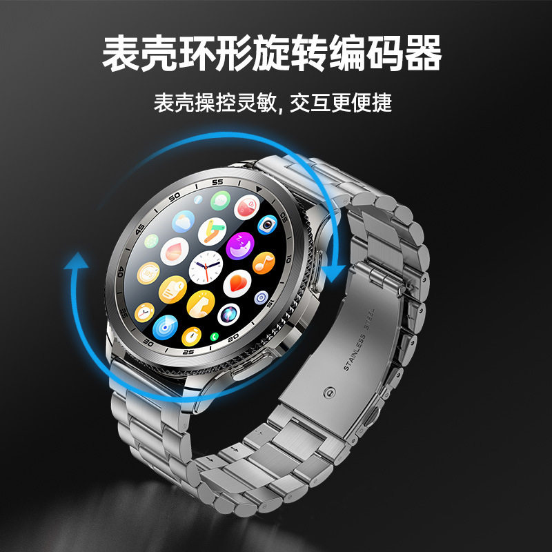 yesido金属智能电话手表 运动多功能长续航防水手环 智能手表跨境