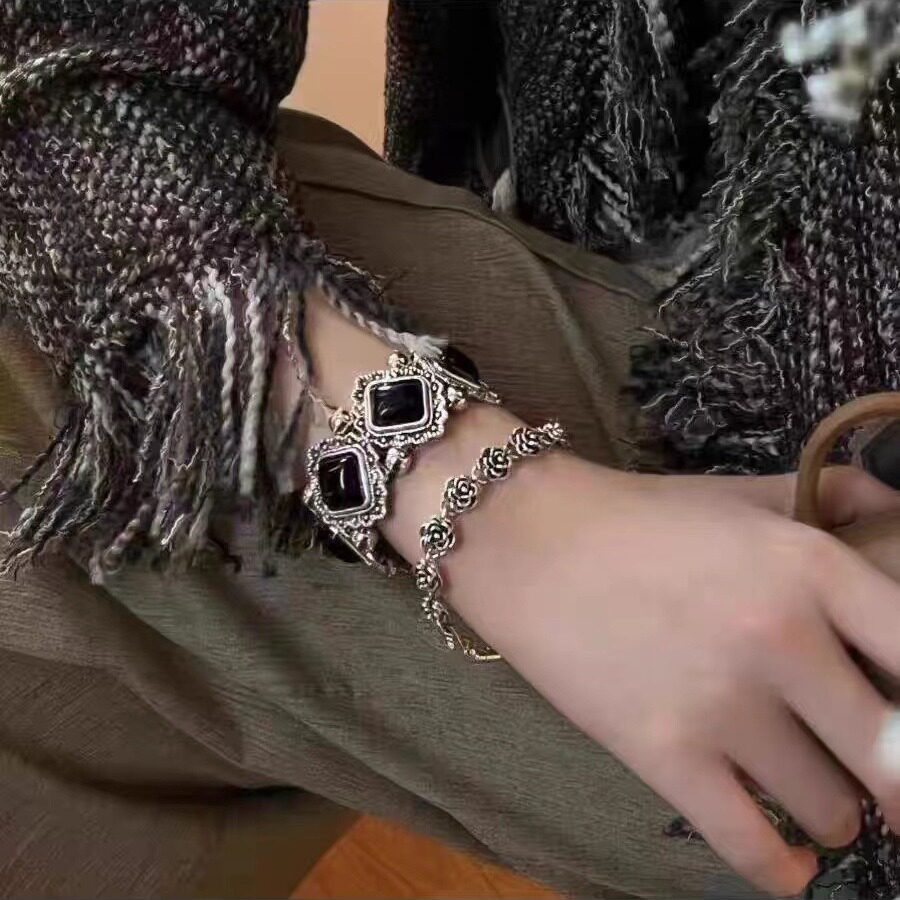 寂灭~新中式民族风异域重工宫廷手链女夸张小众个性甜酷闺蜜手饰