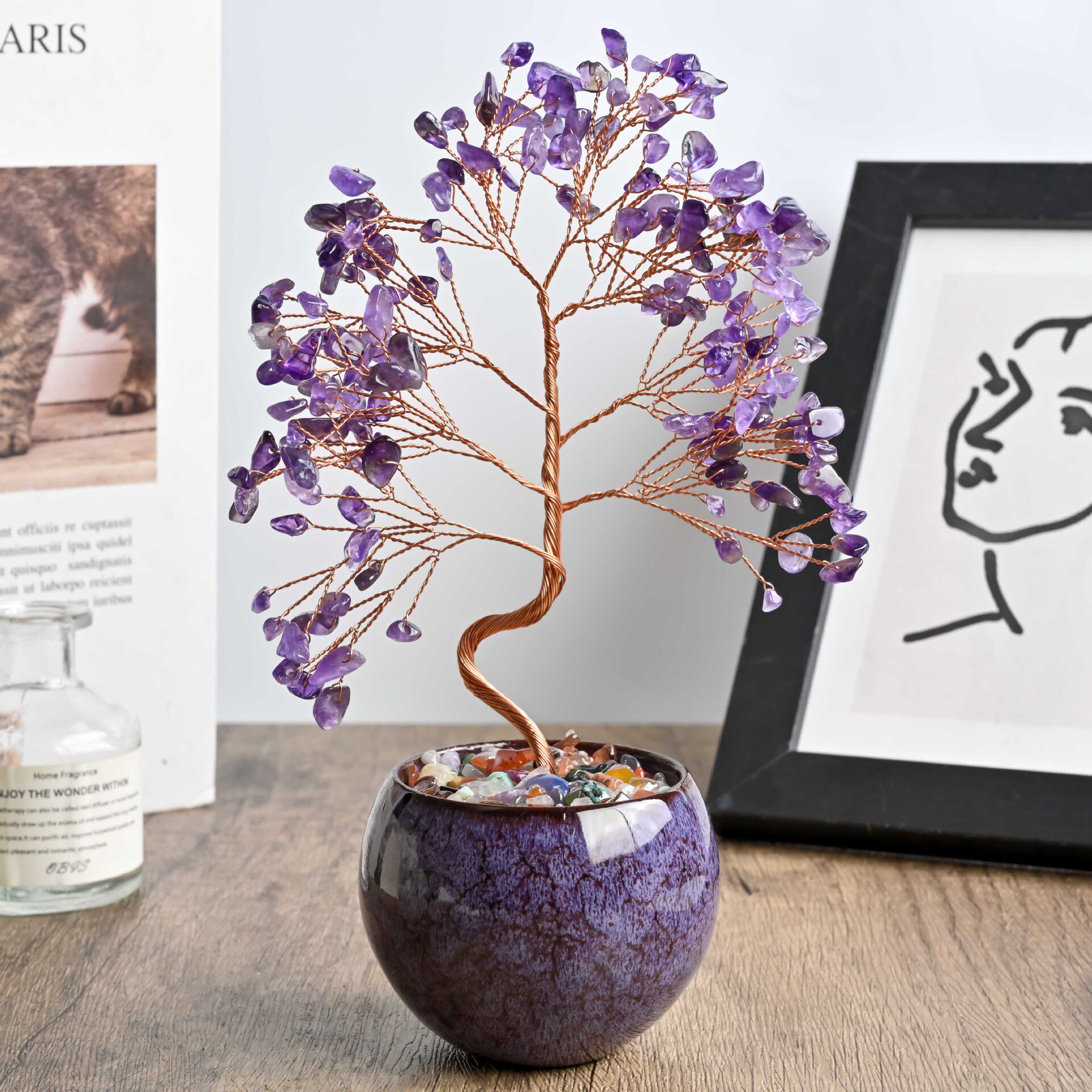 Genesis Egg — Natural Crystal Egg Palm Stone