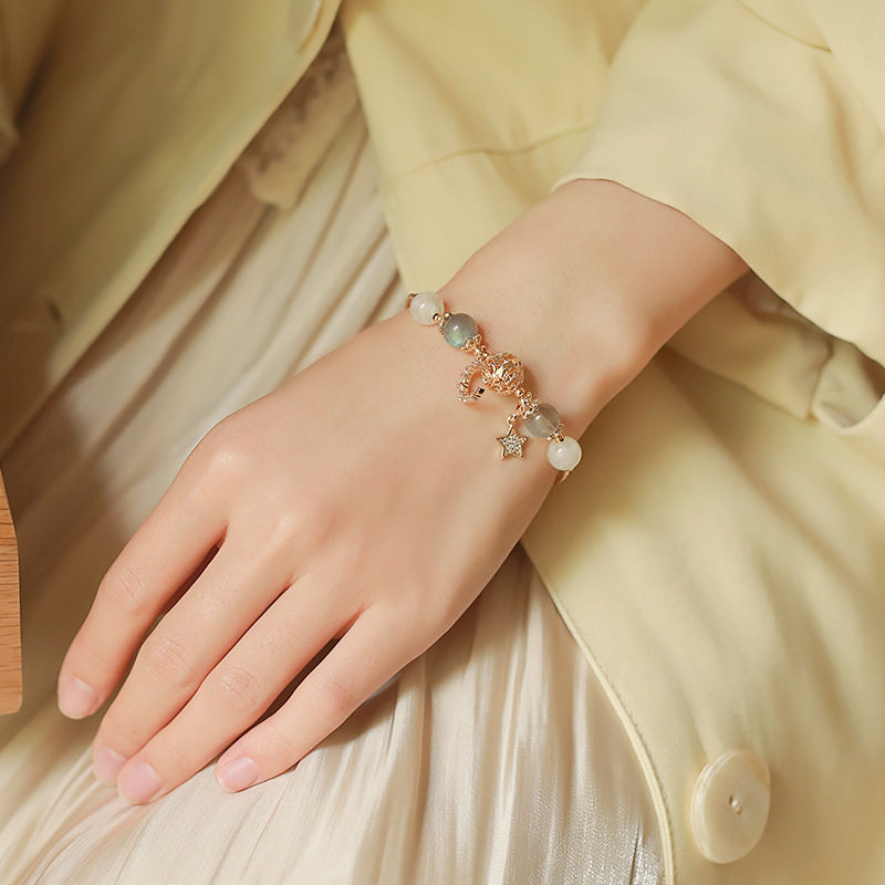 Golden Rutilated Quartz Bracelet