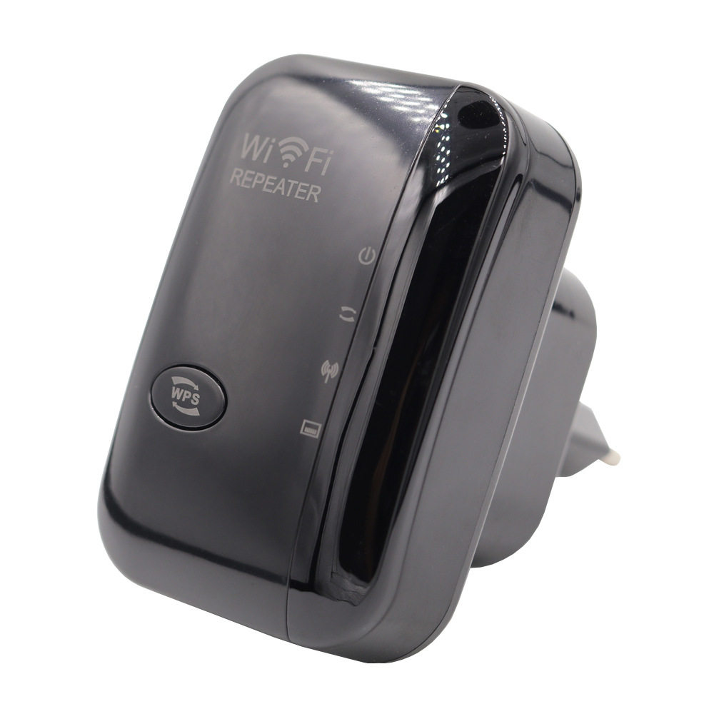 馒头单网口无线中继器 300M Wifi Repeater 无线网络信号放大器