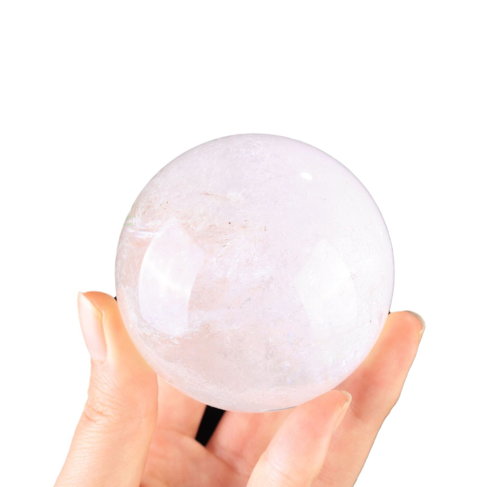 Earth's Treasure — Natural Clear Quartz Sphere