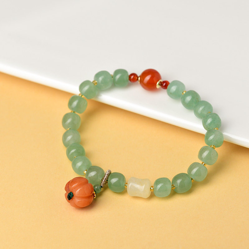 Nature's Art — Raw Green Aventurine Bracelet
