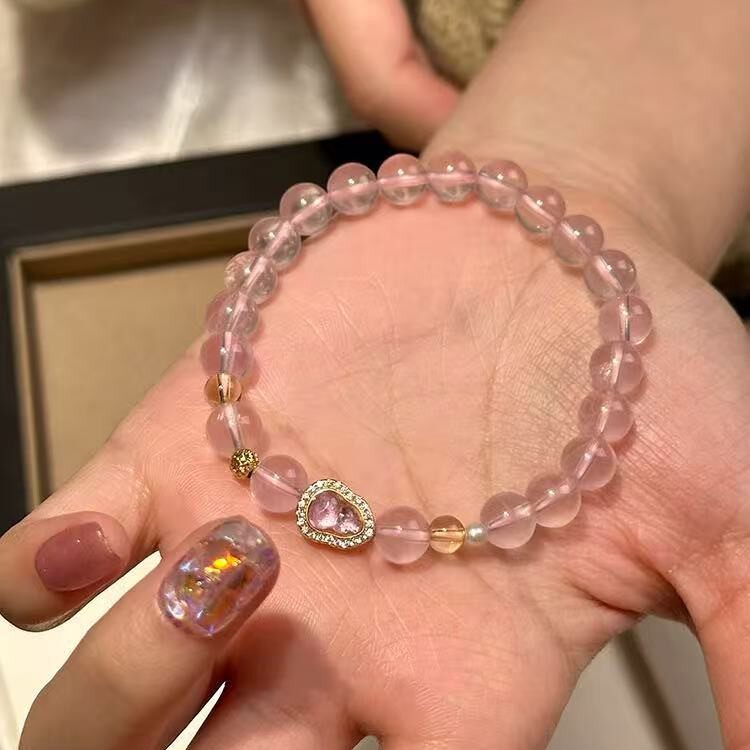 Luxury Rose Quartz Bracelet