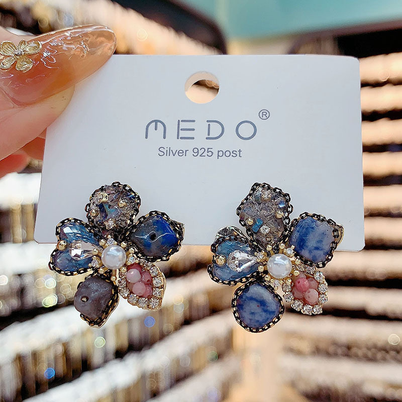 Handcrafted Luxury Vintage Crystal Earrings