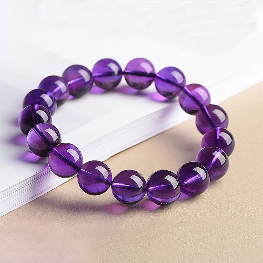 Single-Strand Amethyst Bracelet