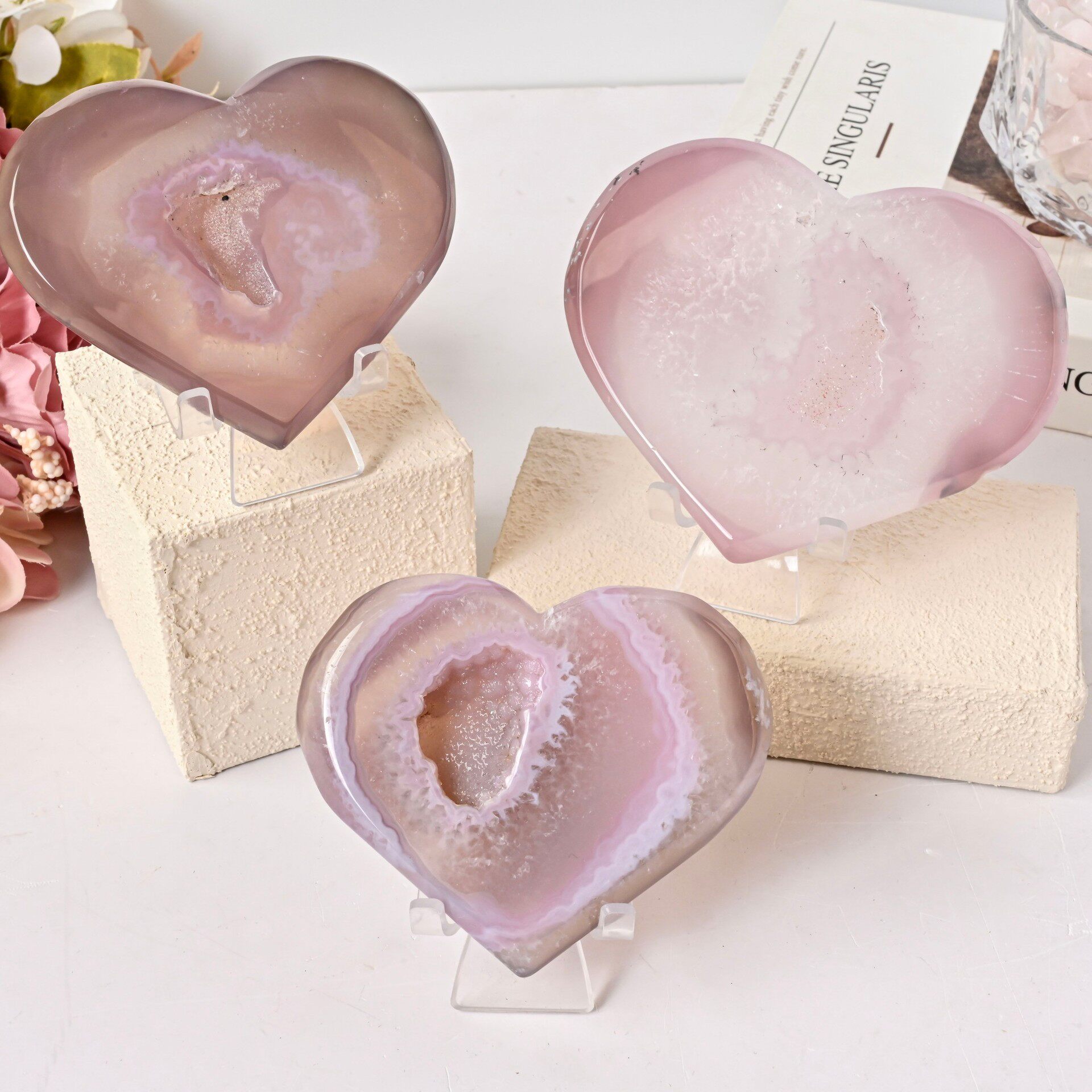 Aurora Prism — Natural Aura-Coated Clear Quartz Crystal Point