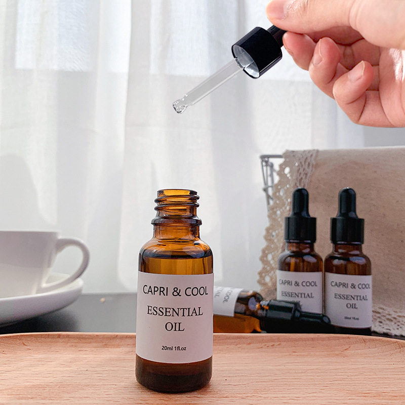 无火香薰精油20ML水溶性植物香氛家用香薰机扩香石滴管瓶薰衣草
