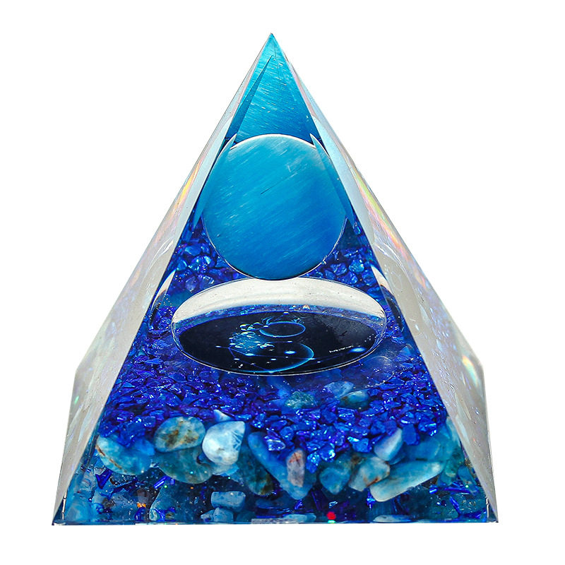 Earth's Treasure — Natural Crystal Pyramid