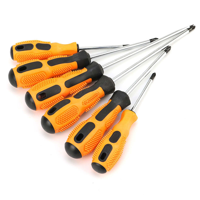 螺丝刀厂家批发 按摩加力柄十字 一字螺丝批 起子手动 螺丝刀