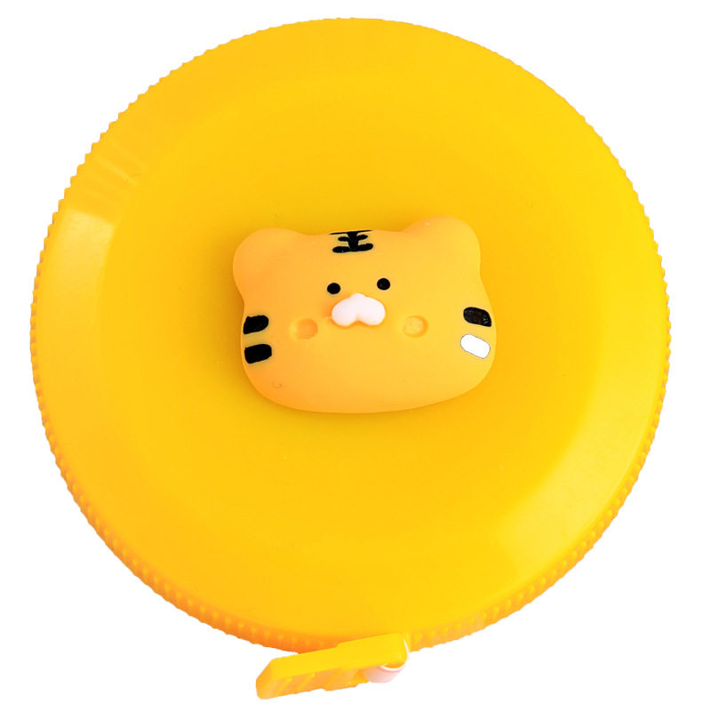 ins迷你卡通可爱卷尺随身便携测量三围软尺1.5米自动伸缩卷尺批发