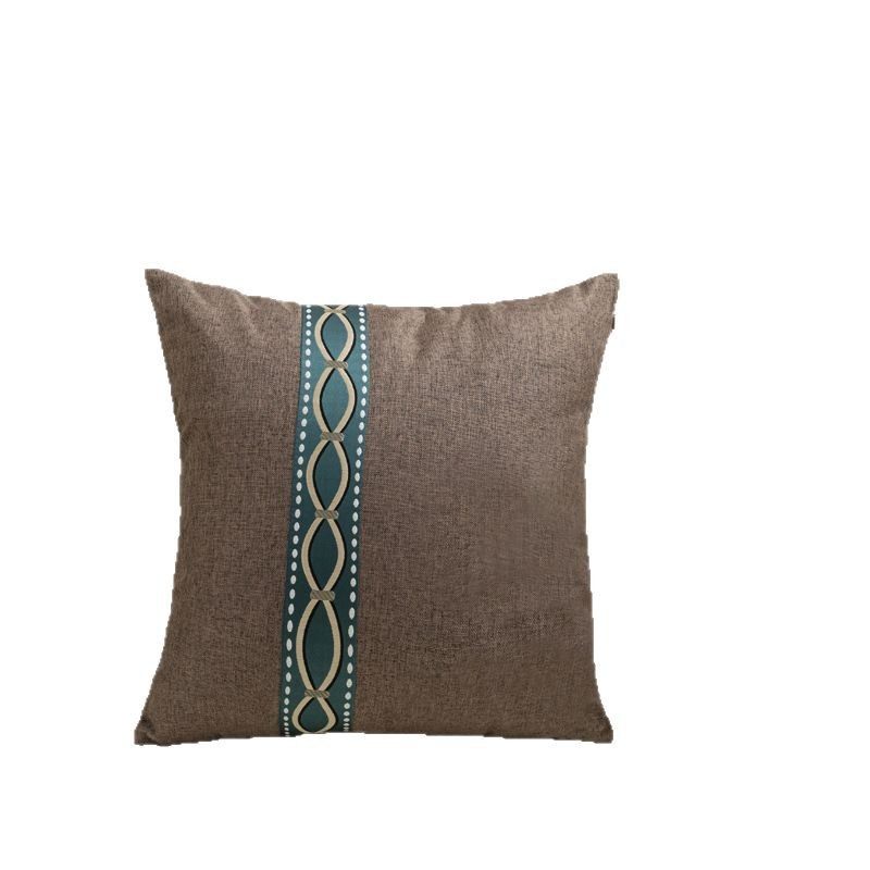 高档抱枕靠垫套不含芯靠枕套子靠背家用床上客厅中式沙发新中式