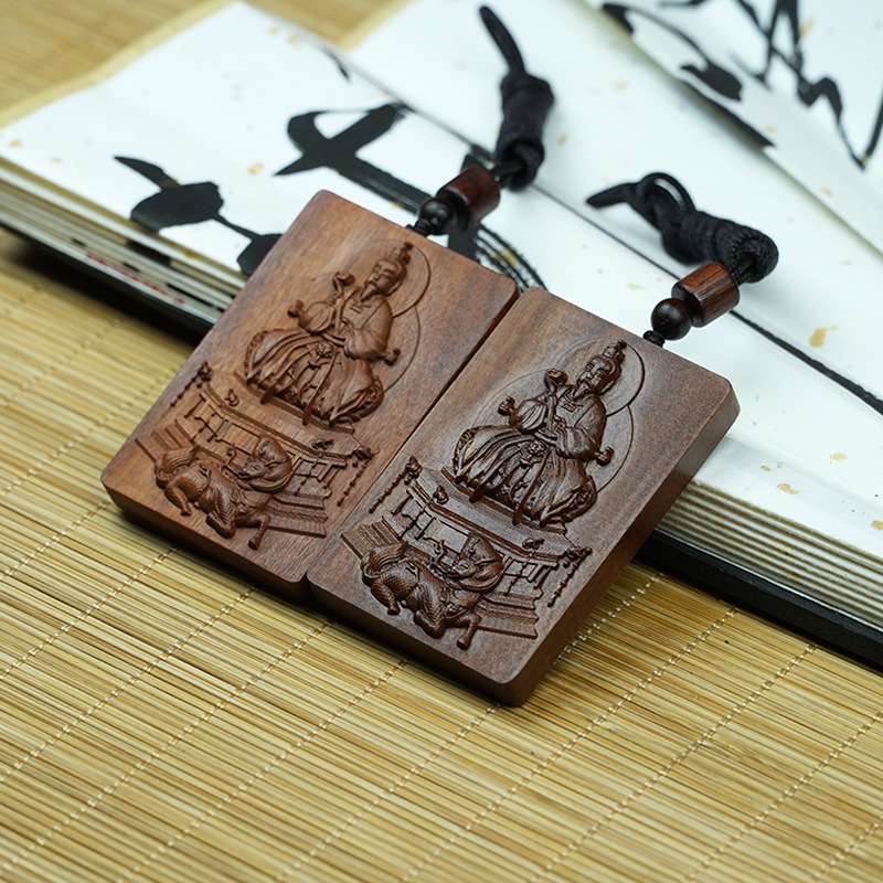 Natural Lightning-Struck Wood Amulet, Guardian Energy Peace Charm