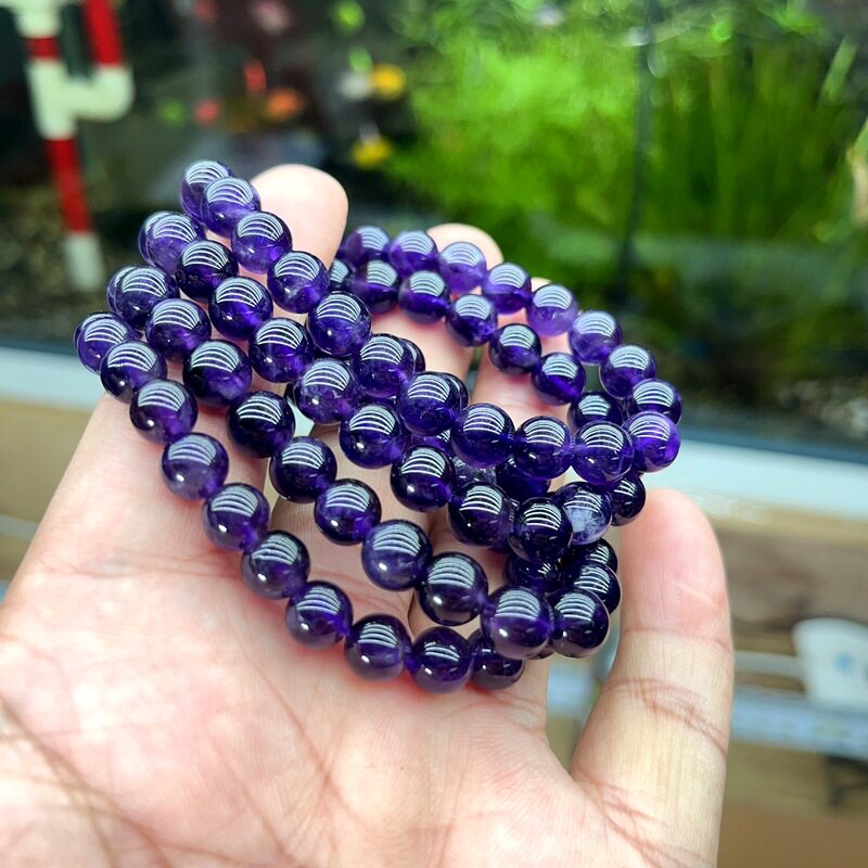 Serenity Stone — Natural Amethyst Bracelet